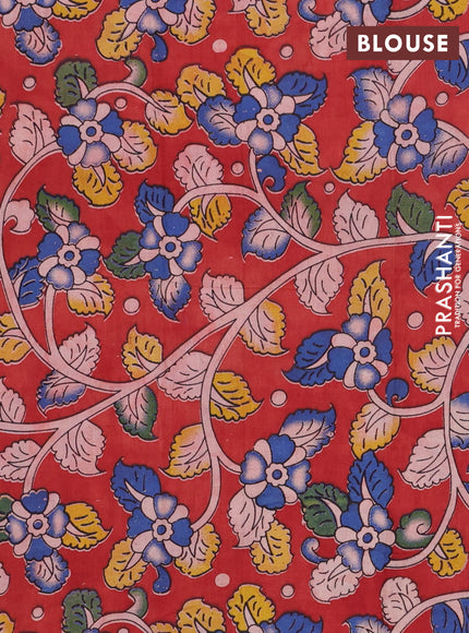 Bengal soft cotton saree navy blue and maroon with plain body and zari woven border