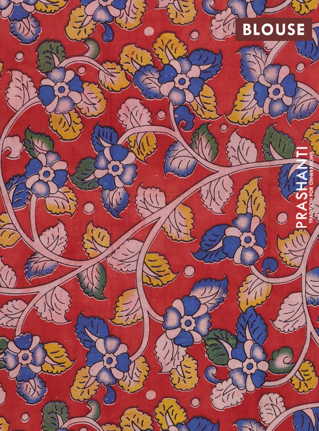 Bengal soft cotton saree navy blue and maroon with plain body and zari woven border