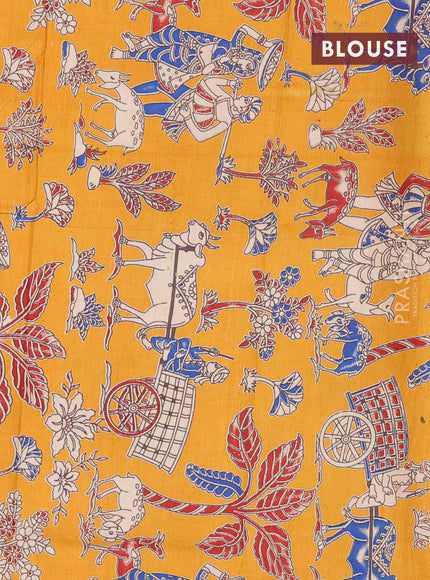 Bengal soft cotton saree maroon and mustard yellow with plain body and zari woven border