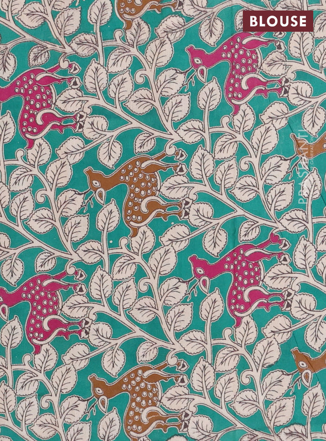 Bengal soft cotton saree maroon and green with plain body and zari woven border