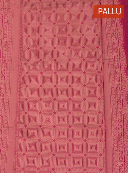 Coimbatore Cotton Dark Green Color Light weight Cotton Saree