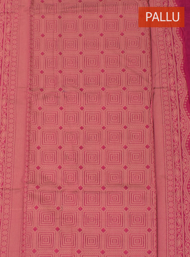 Coimbatore Cotton Dark Green Color Light weight Cotton Saree