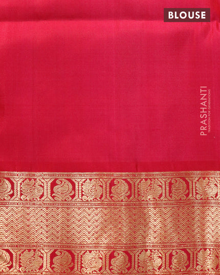Ikat soft silk saree off white grey and pink with allover ikat weaves and zari woven border