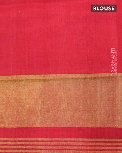 Rajkot patola silk saree mustard yellow and red with allover ikat weaves and zari woven ikat style border