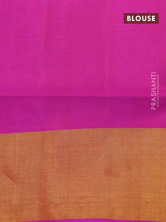 Rajkot patola silk saree purple and magenta pink with allover ikat weaves and zari woven border
