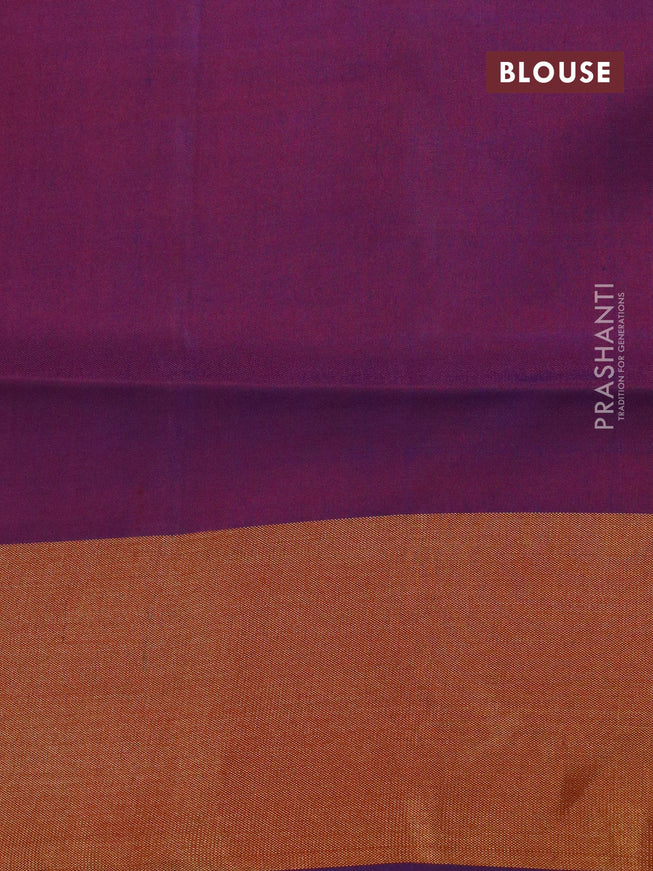 Rajkot patola silk saree blue and maroon with allover ikat weaves and zari woven border