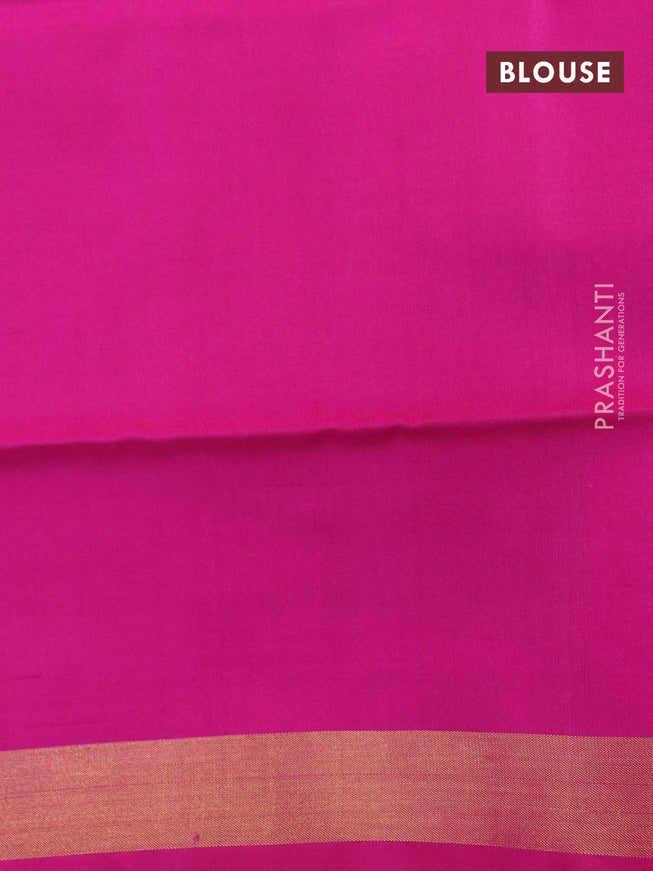 Rajkot patola silk saree yellow and pink with allover ikat weaves and zari woven border