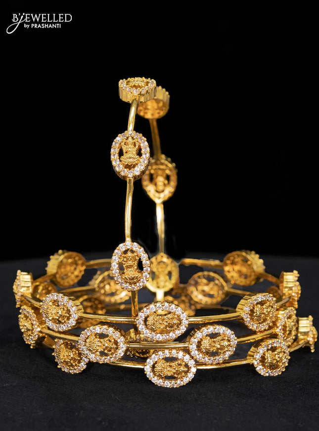 Antique bangles lakshmi design with cz stones - {{ collection.title }} by Prashanti Sarees