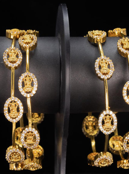 Antique bangles lakshmi design with cz stones - {{ collection.title }} by Prashanti Sarees