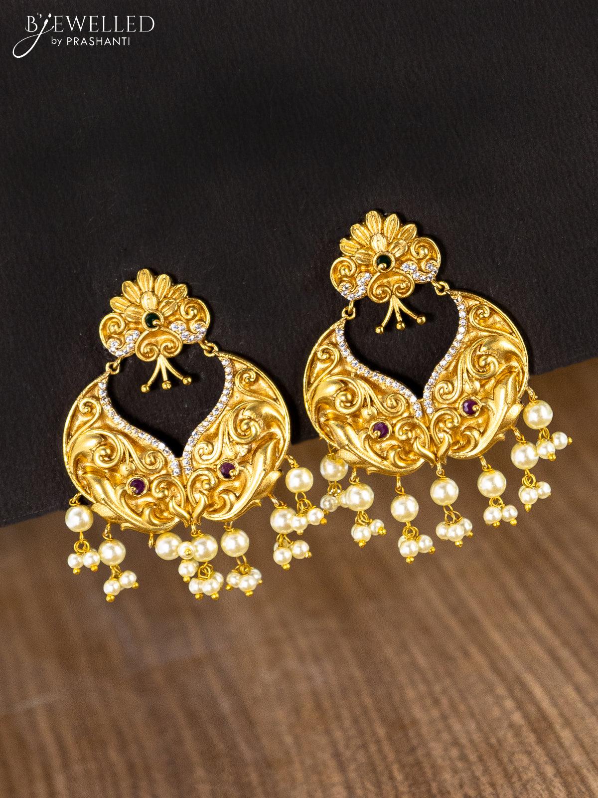 Buy 1 Gram Gold Guaranteed Jewellery Plain Gold Ring Design Hoop Earrings  for Women