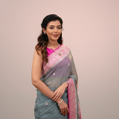 Pure Banarasi Chiffons