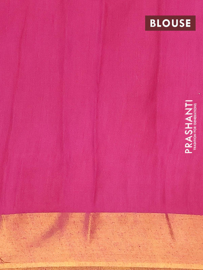 Bhagalpuri saree purple with allover bandhani prints and zari woven border - {{ collection.title }} by Prashanti Sarees