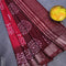 Binny Silk saree pink and deep maroon with allover batik prints and zari woven border - {{ collection.title }} by Prashanti Sarees