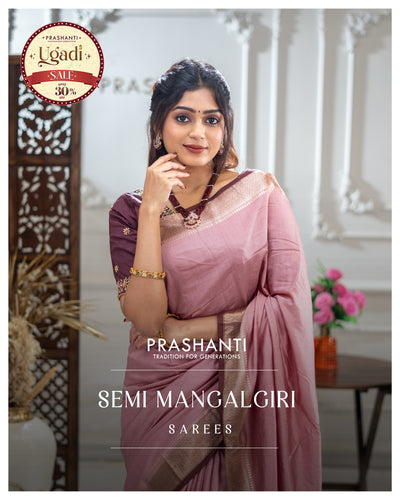 Semi Mangalgiri Silks