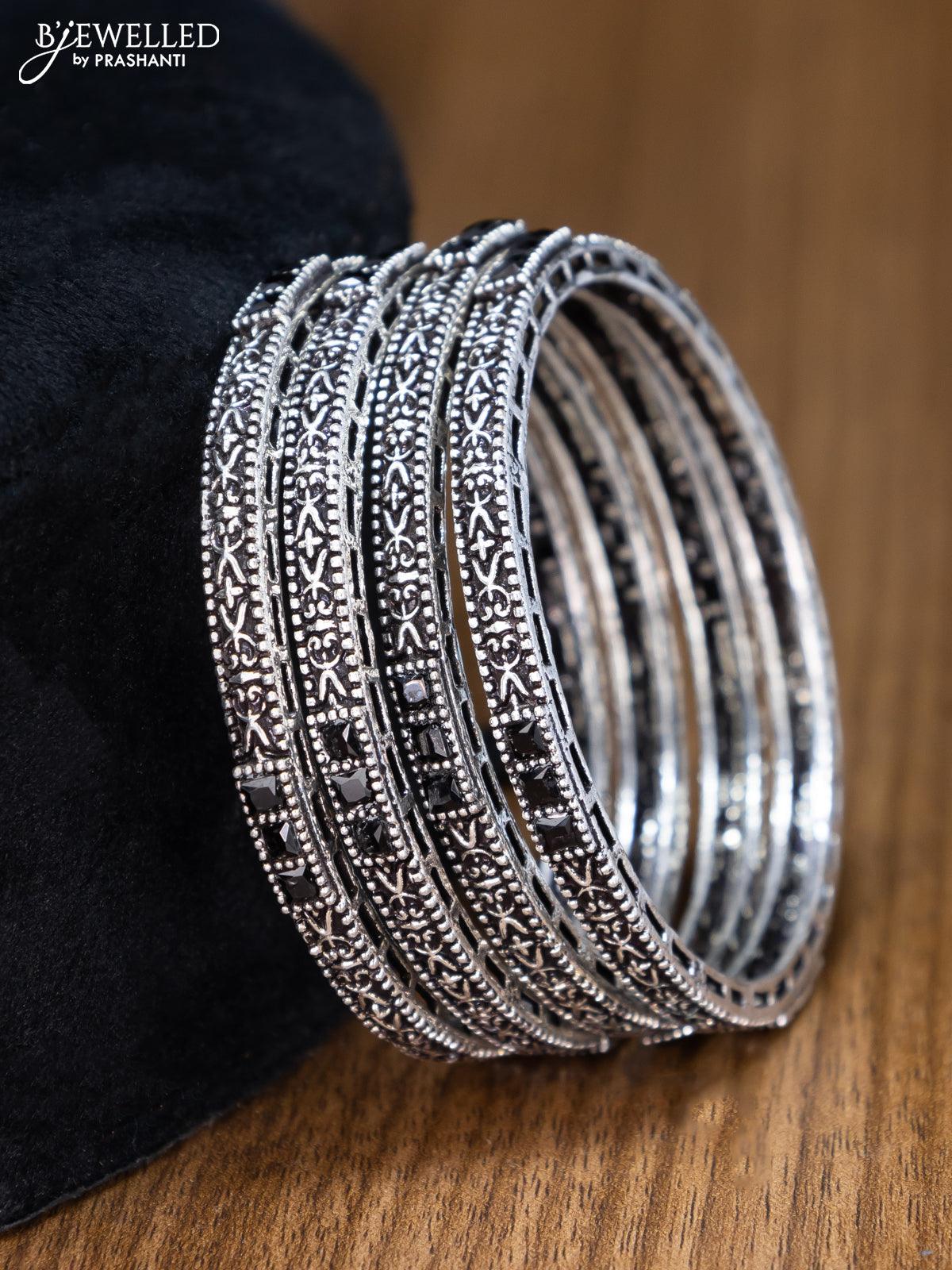 Black oxidised bangles Clearance