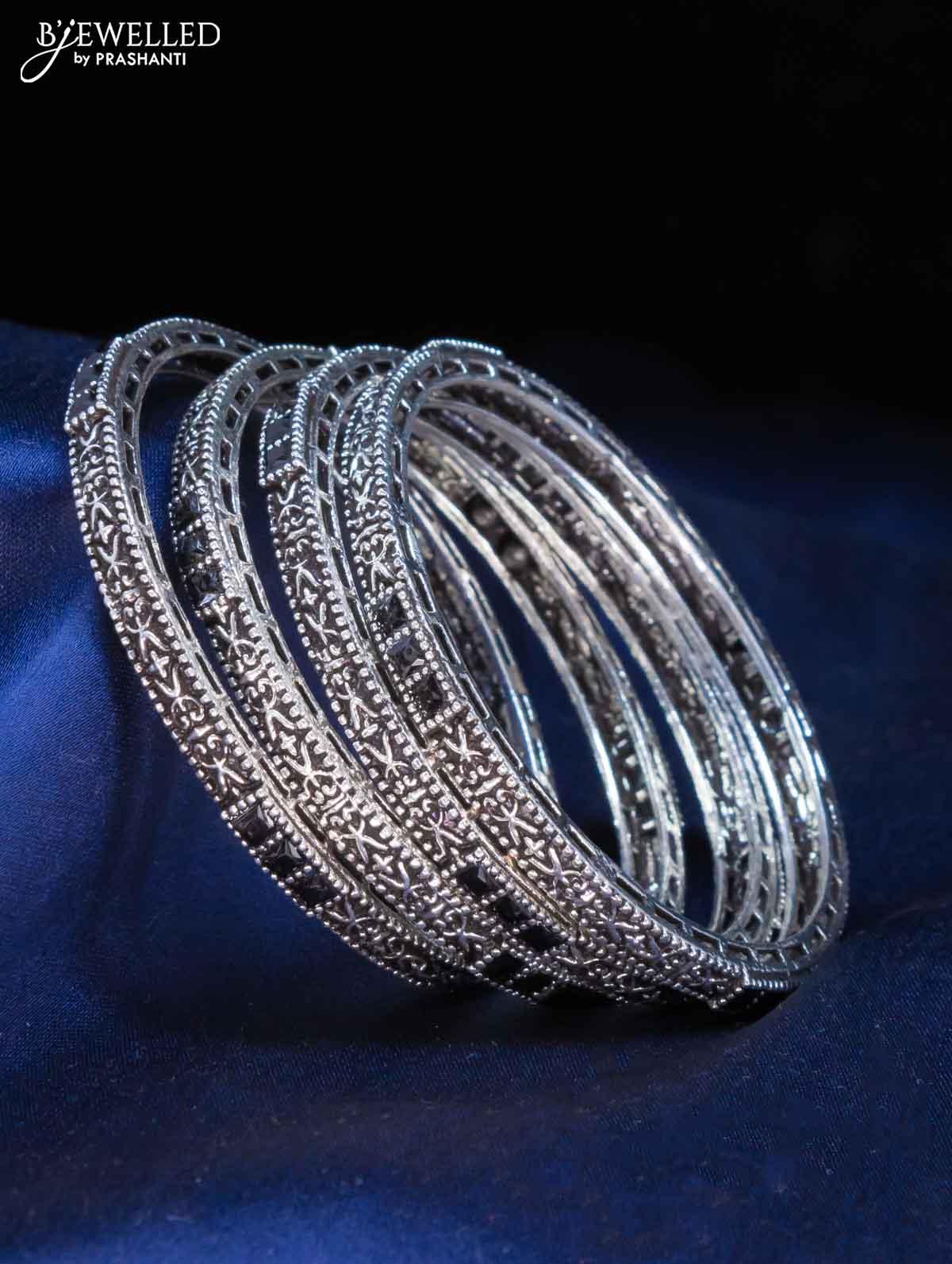 Black oxidised bangles Clearance