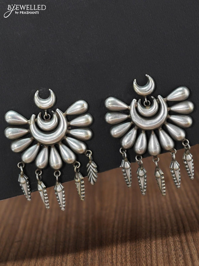 Oxidised chandbali earring with hangings - {{ collection.title }} by Prashanti Sarees