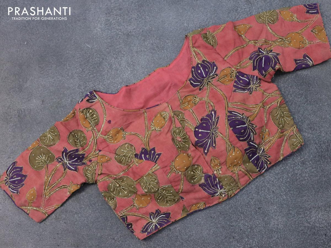 Tussar Silk Breezy Blouse