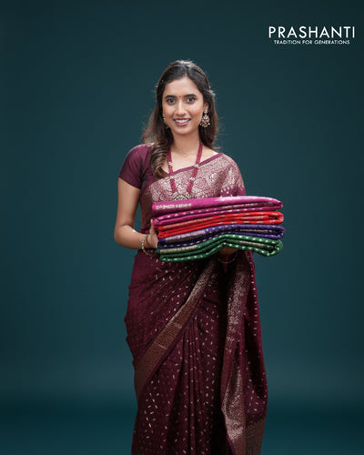 Semi Chiniya Silk Sarees