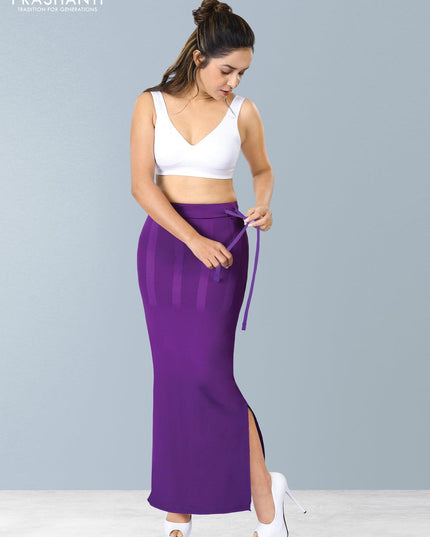 Shape Wear purple XL Size - {{ collection.title }} by Prashanti Sarees
