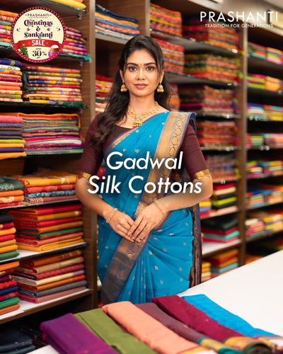 Gadwal Silk Cotton Sarees