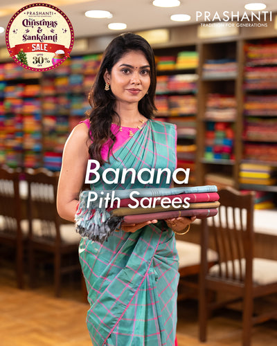 Banana Pith Sarees