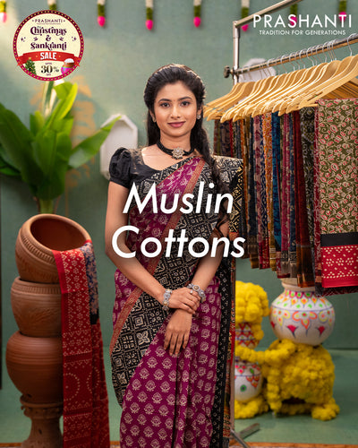 Muslin Cotton Sarees