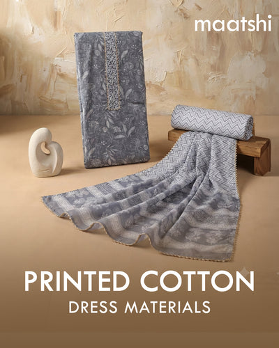 Printed Cotton Dress Materials