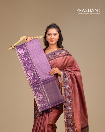 Semi Tussar Printed Sarees