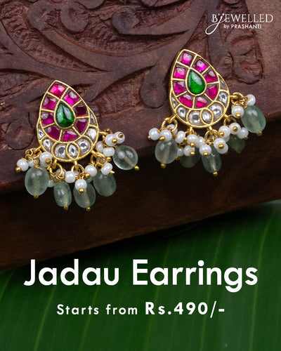Jadau Earrings