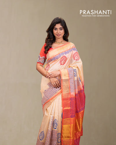 Block Printed Silk Cottons