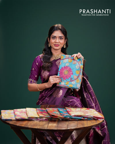 Tussar Blouse Pieces