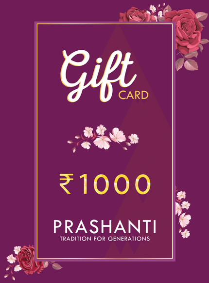 Prashanti Gift Card - {{ collection.title }} by Prashanti Sarees