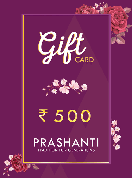 Prashanti Gift Card - {{ collection.title }} by Prashanti Sarees