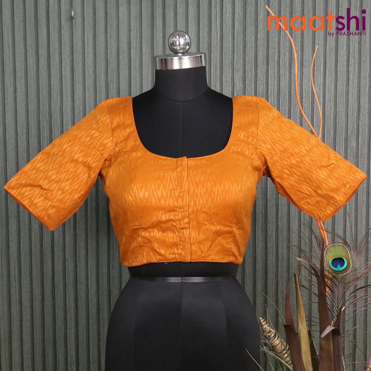 dark yellow blouse
